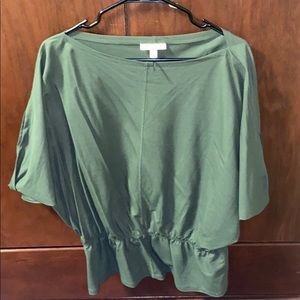 Military Green top
